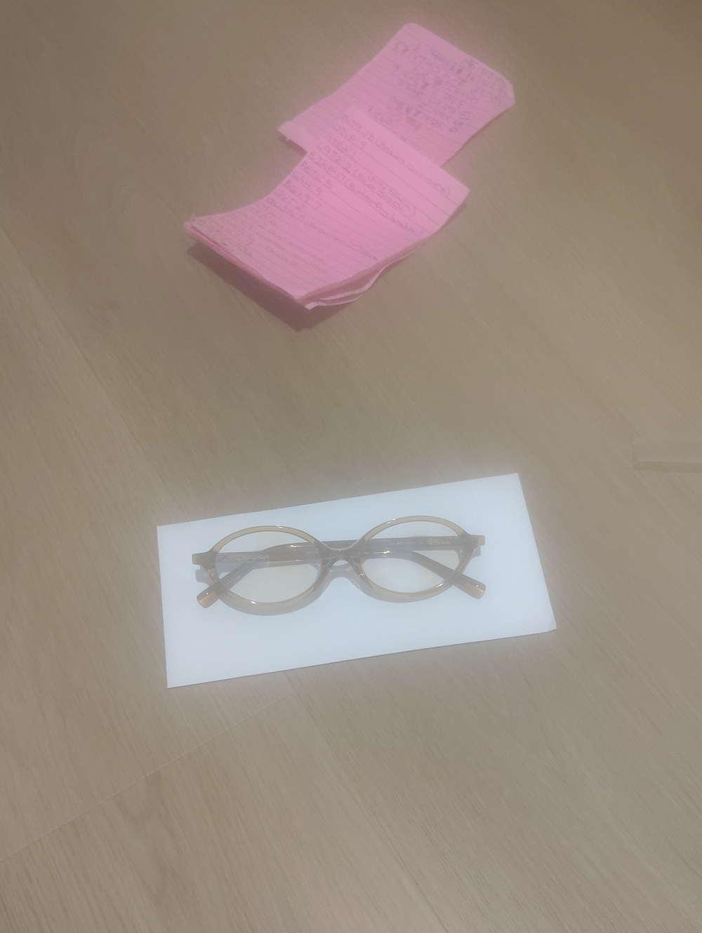 Women’s Round Acetate Glasses in Light Brown - Stylish Everyday Frames
